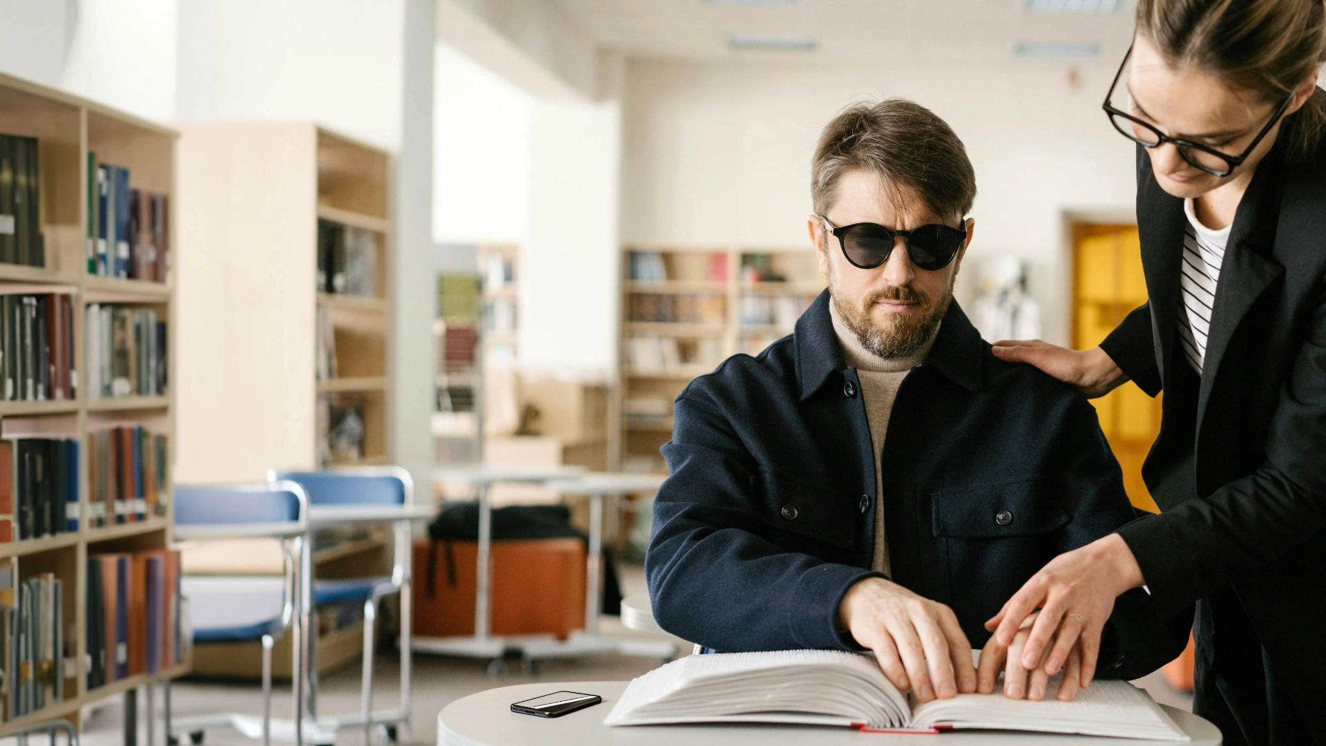 Eye Spy Jax Blind Person Library Getting Help